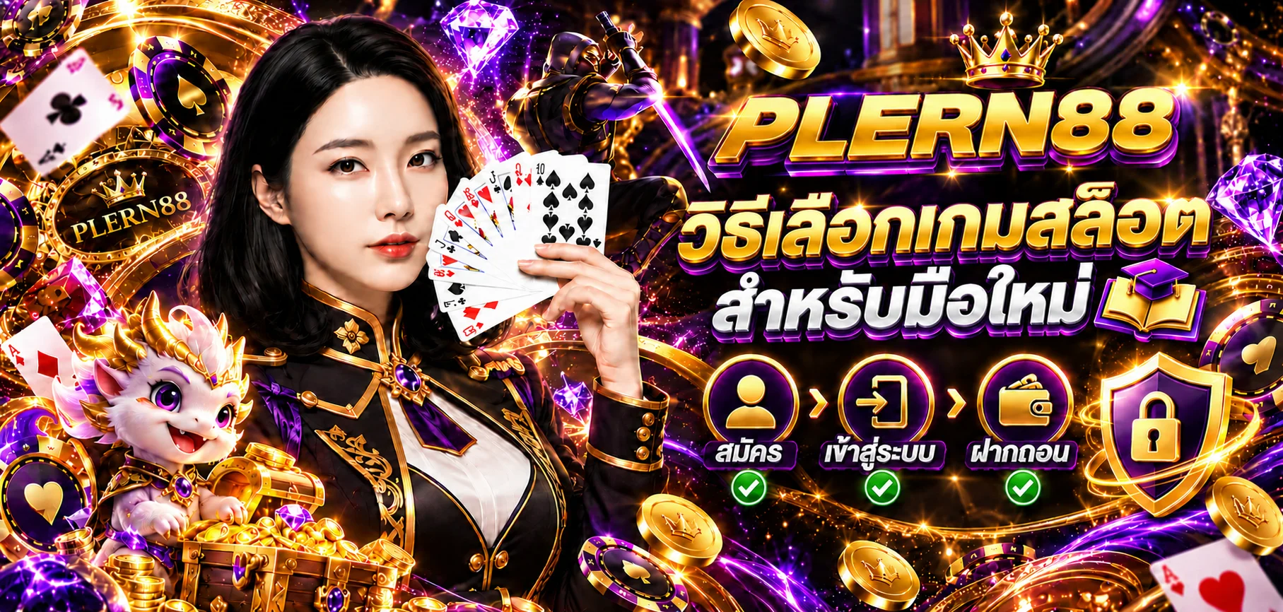 PLERN88 วิธีเลือกเกมสล็อตสำหรับมือใหม่